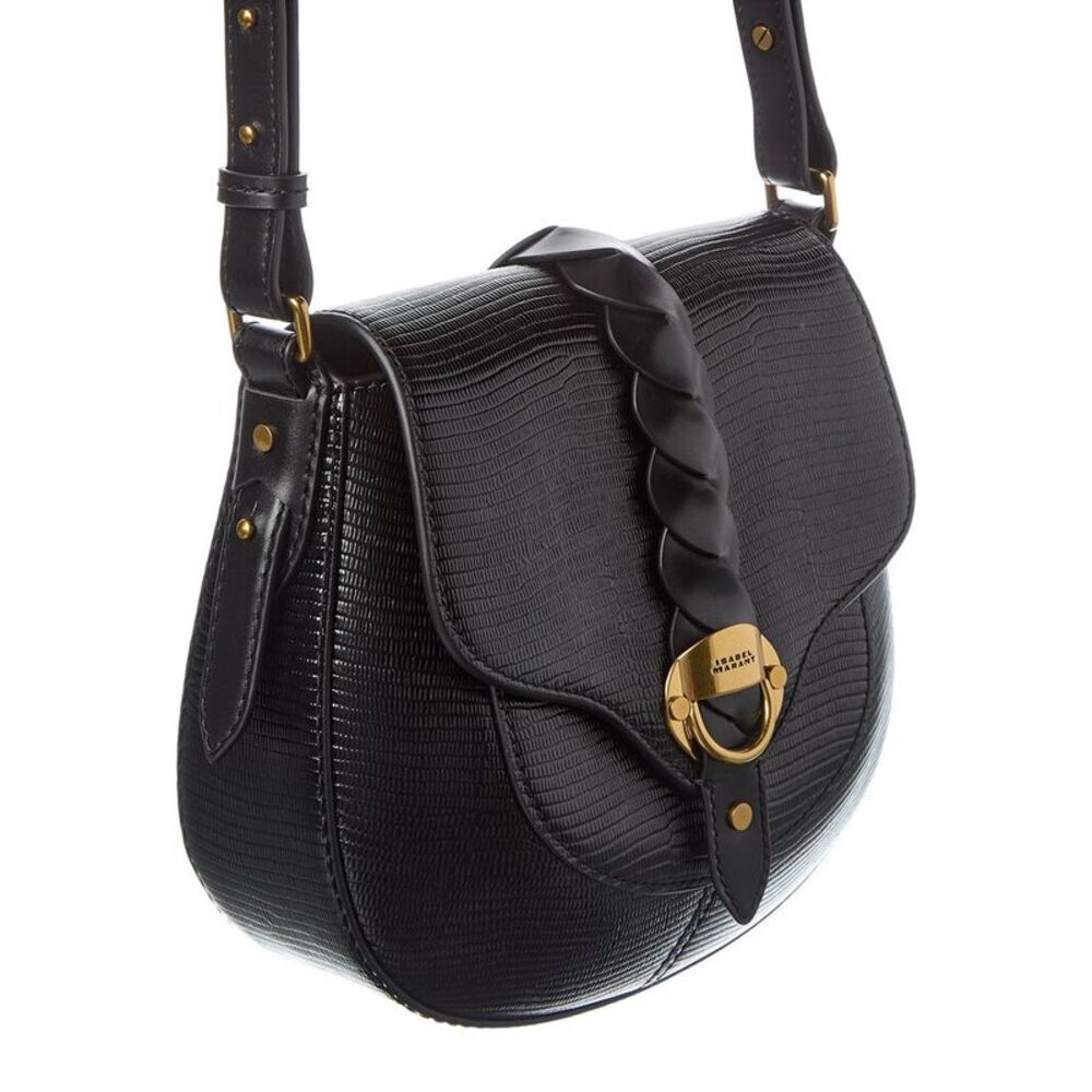 Isabel Marant Altay Small Python-Embossed Leather… - image 3